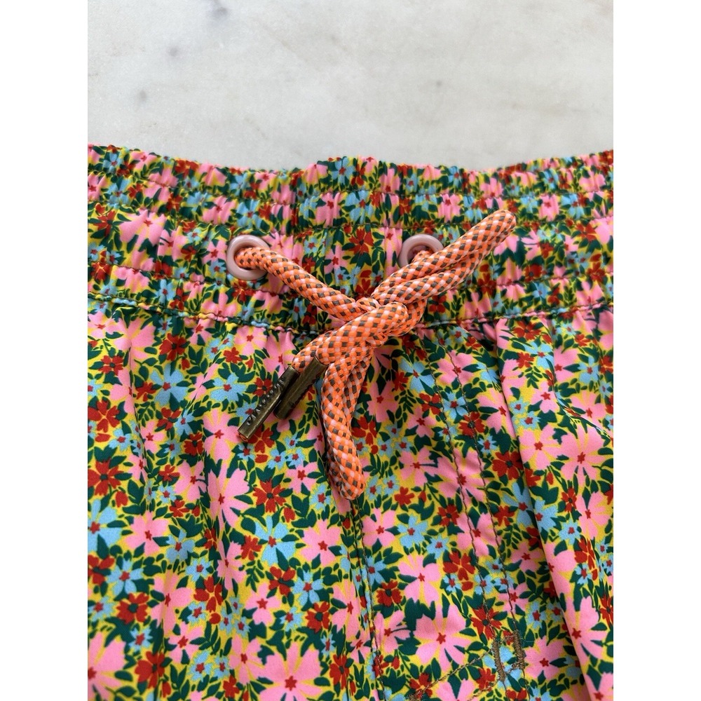 Maaji Men's L Mini Flore Sailor Sporty Shorts Floral Swim Trunks‎ Boutique $69